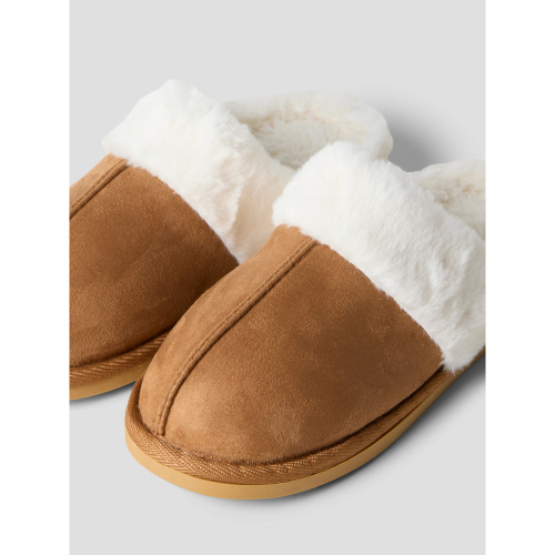 Name it Hjemmesko - NknReed - Medal Bronze/Fur Detail in Creme